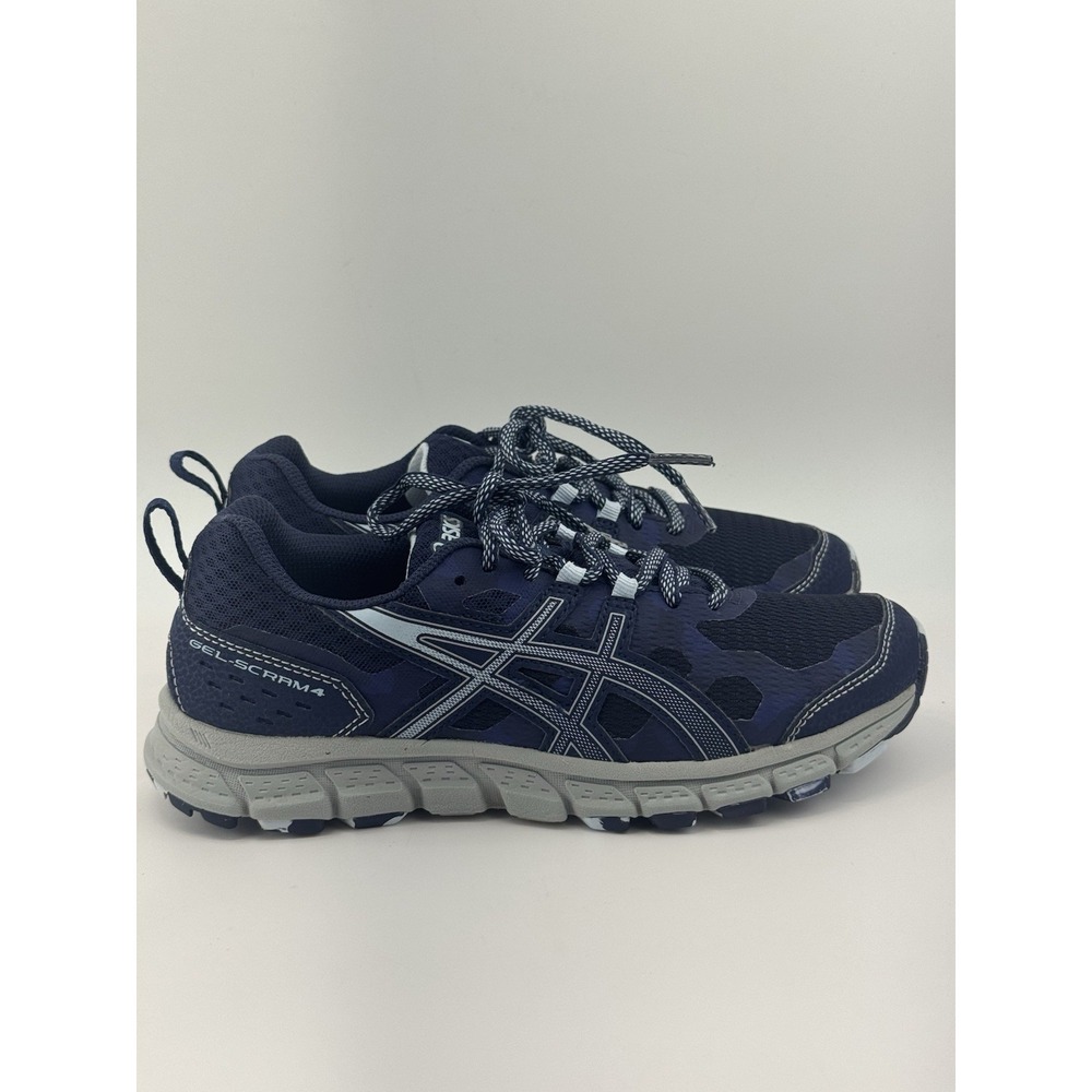 Asics Gel-Scram4 Running Shoes Sneakers Blue Athletic Workout Women's Size 6